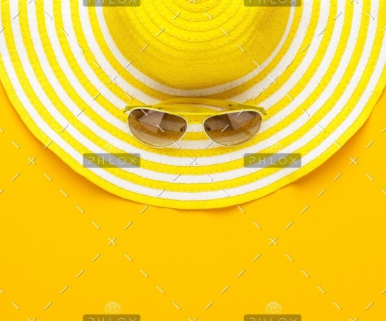 demo attachment 793 sunglasses and striped retro hat pgebdpr@2x